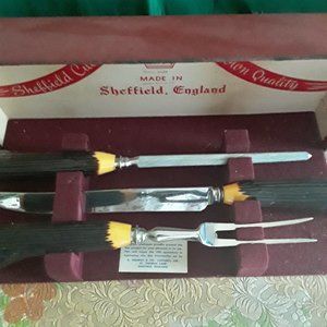 Vintage Sheffield Cutlery Set